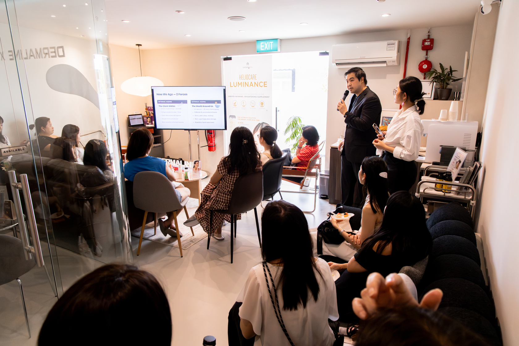 Reborn Skin Clinic patient education event