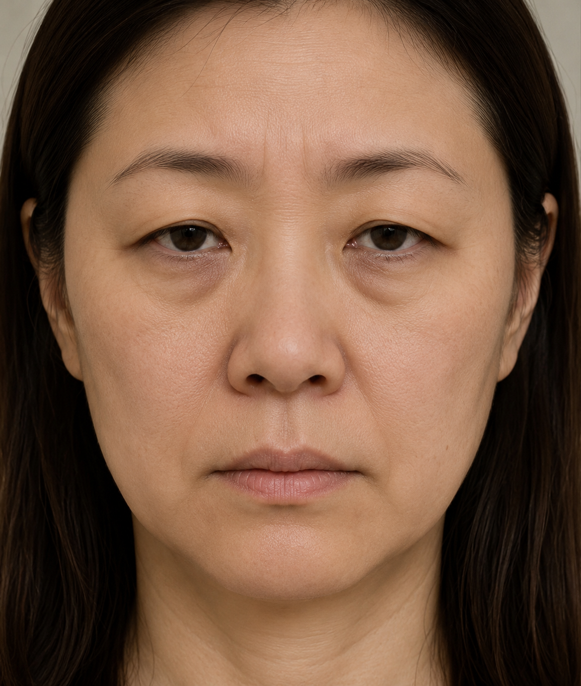 Brow heaviness & drooping